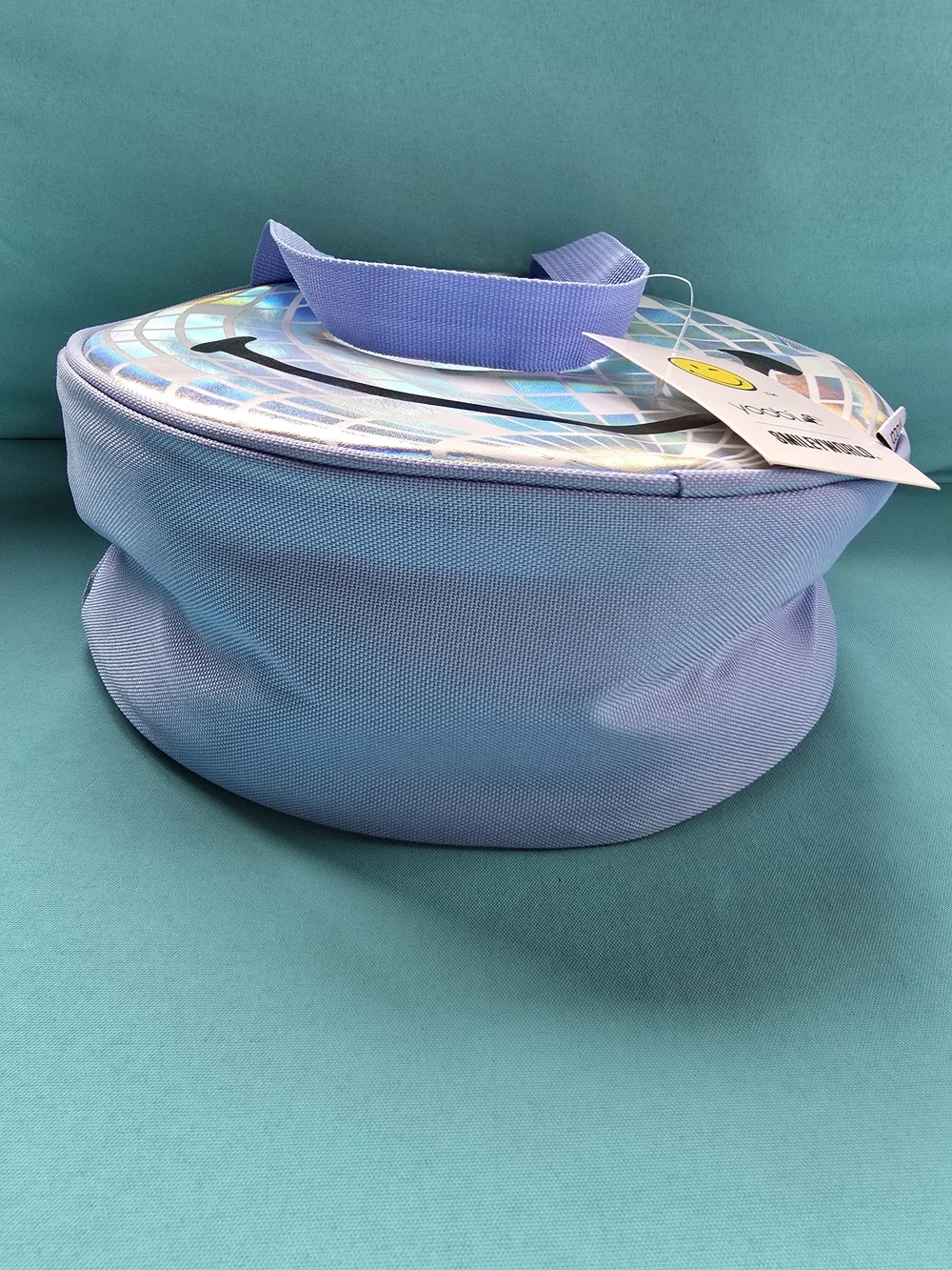 Disco Smiley Cooler Bag - Lavender